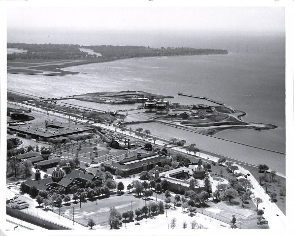 Aerial photograph of Ontario Place by Les Baxter 13