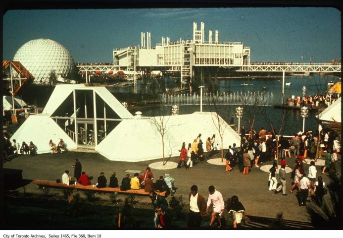 Ontario Place looking south-east