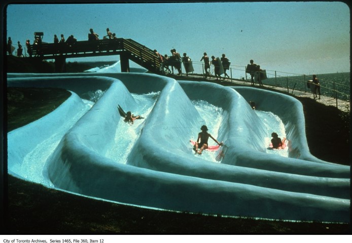 Water slide at Ontario Place